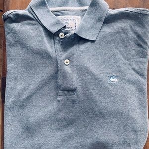 Men’s Southern Tide Skipjack Polo Heather Blue S
